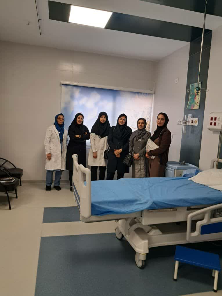 جلسه هماهنگی شبکه بهداشت با بیمارستان 15 خرداد