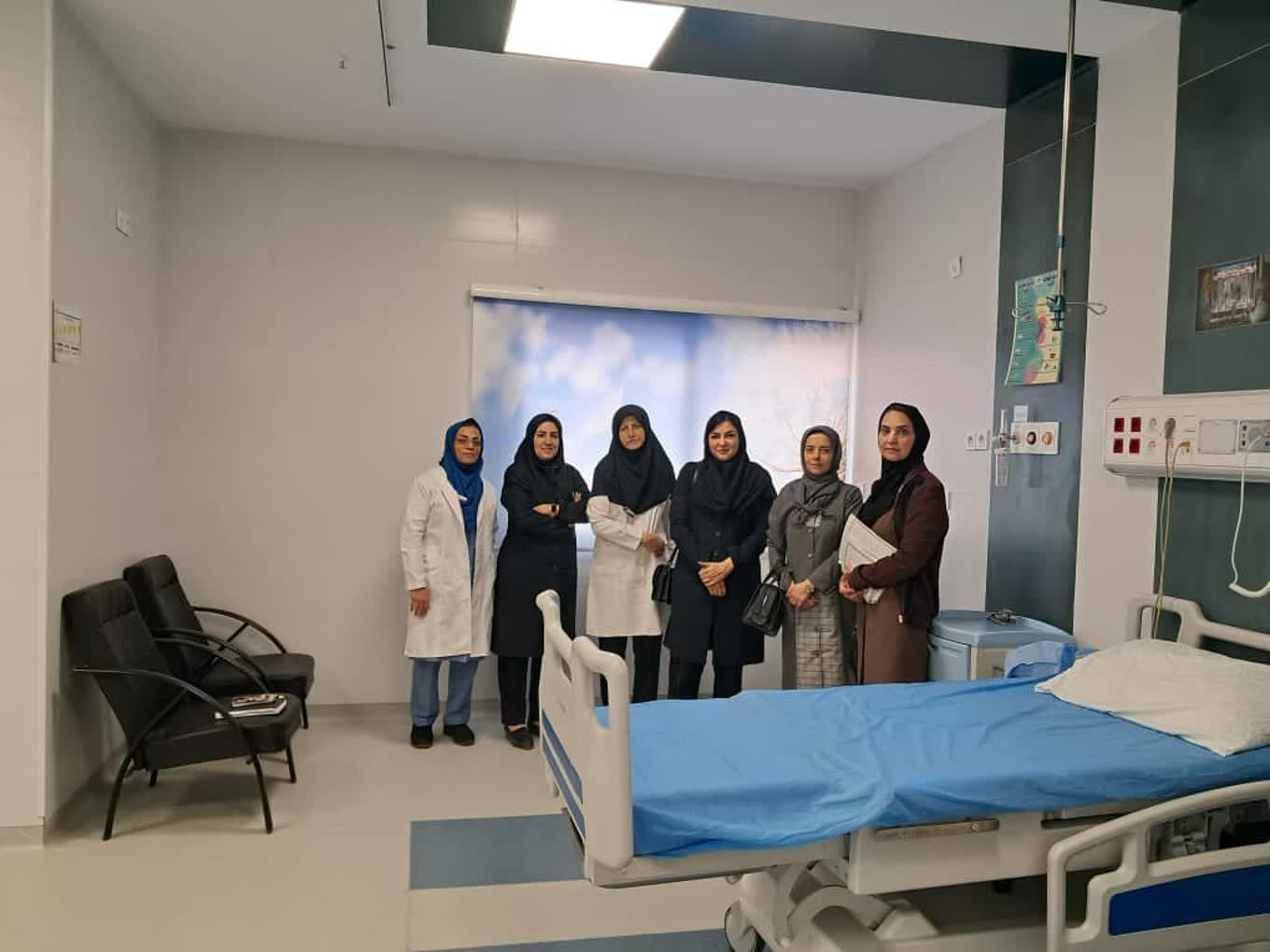 جلسه هماهنگی شبکه بهداشت با بیمارستان 15 خرداد