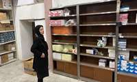 بازدید مدیر شبکه بهداشت ورامین از انبار دارویی و ملزومات و بررسی وضعیت ذخایر اقلام استراتژیک