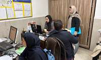 بازدید مدیر شبکه بهداشت ورامین از مرکز معین شهید مدنی
