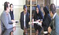 برگزاری کمیته تغذیه در دفتر معاونت بهداشتی شبکه بهداشت ودرمان ورامین 