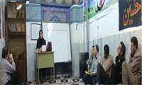برگزاری کلاس آموزشی تغذیه صحیح جهت پرسنل کمیته امداد