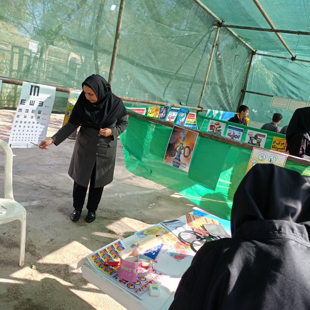 غرفه سلامت در روستای جوادآباد