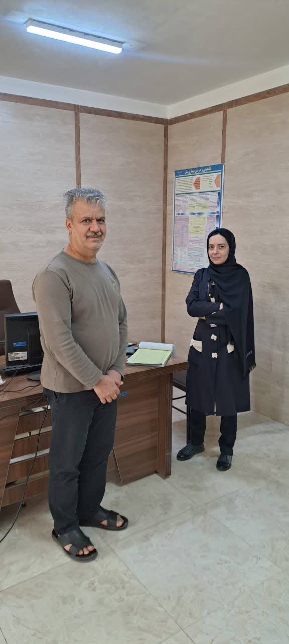بازدید نوروزی مدیریت شبکه بهداشت ورامین از مرکز شبانهروزی جوادآباد در اولین روز بهار